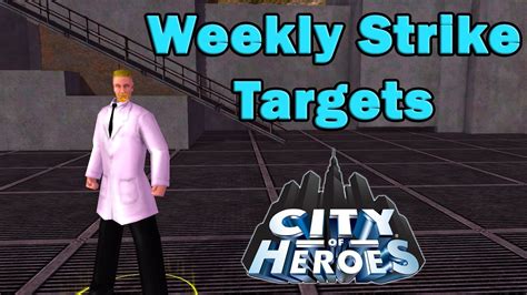 city of heroes homecoming task forces|Weekly Strike Targets .
